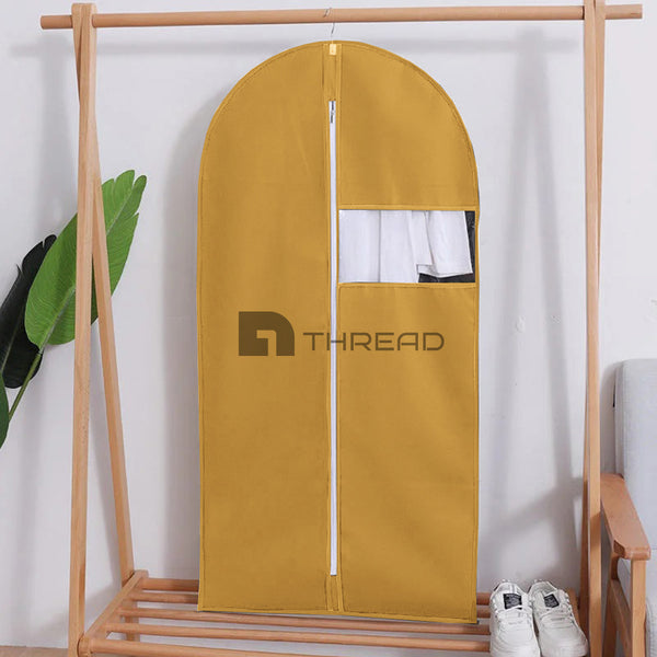 Beige- Dust-proof Clothes / Bridal Wedding Dresses Storage Bag